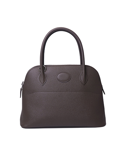 Bolide 27 Epsom Leather in Etain, front view